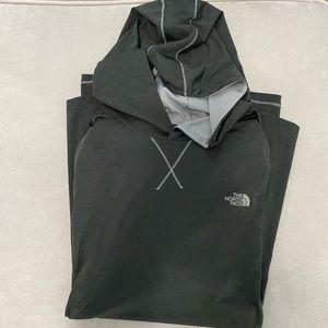The North Face hooded shirt